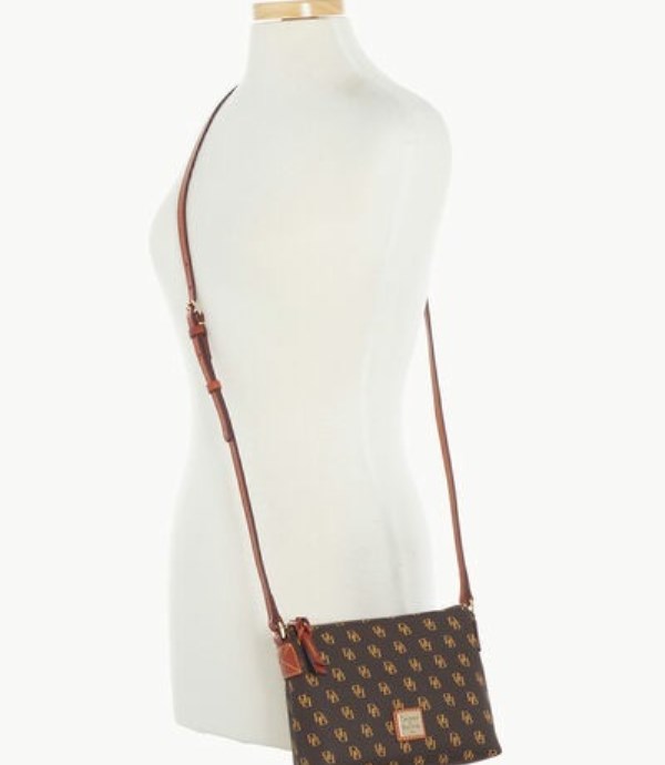 Brown Dooney And Bourke Gretta Women's Crossbody Bags | 68GOYNQKZ