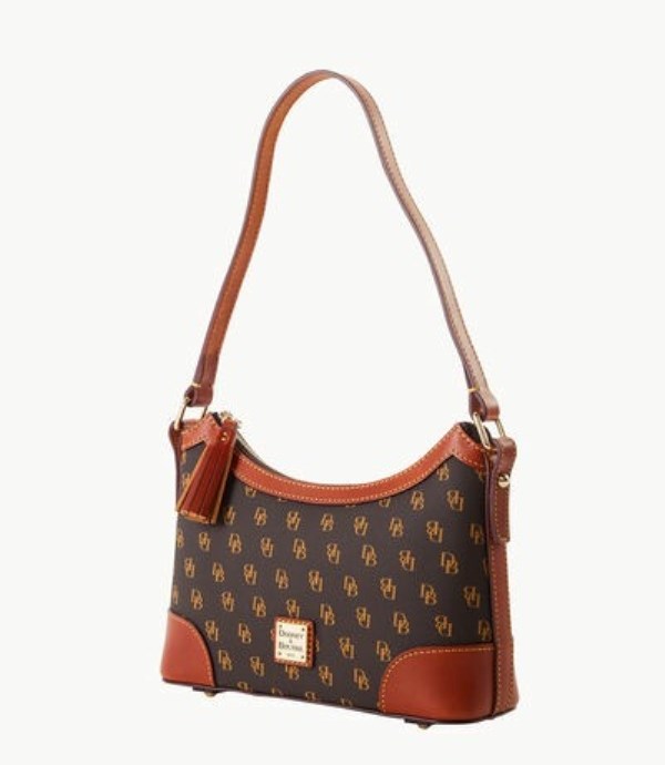 Brown Dooney And Bourke Gretta Women's Shoulder Bags | 20EXHVQCK