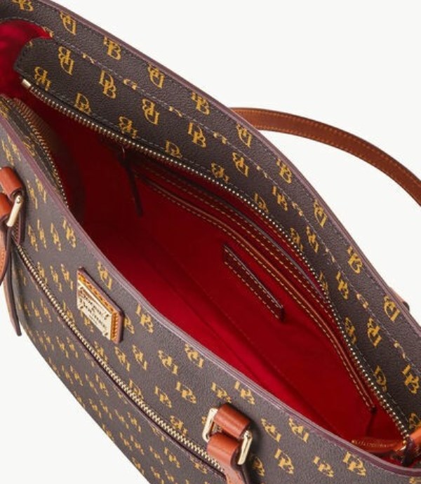 Brown Dooney And Bourke Gretta Women's Shopper Bag | 29QVNSKTH