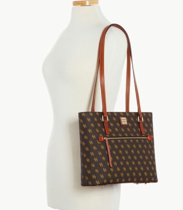 Brown Dooney And Bourke Gretta Women's Shopper Bag | 29QVNSKTH