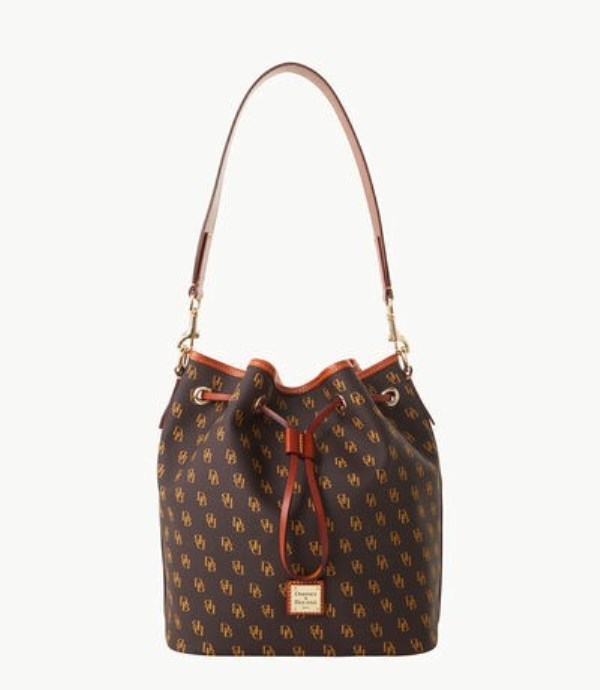 Brown Dooney And Bourke Gretta Women\'s Shoulder Bags | 75QCNSMGU