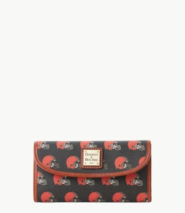 Brown Dooney And Bourke NFL Browns Continental Women\'s Clutch Bag | 03JICMQFX