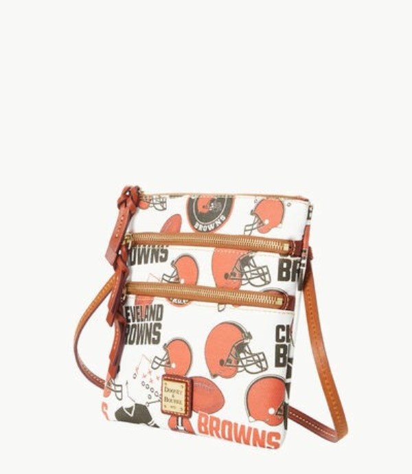 Brown Dooney And Bourke NFL Browns Women's Crossbody Bags | 85OSDRVMB