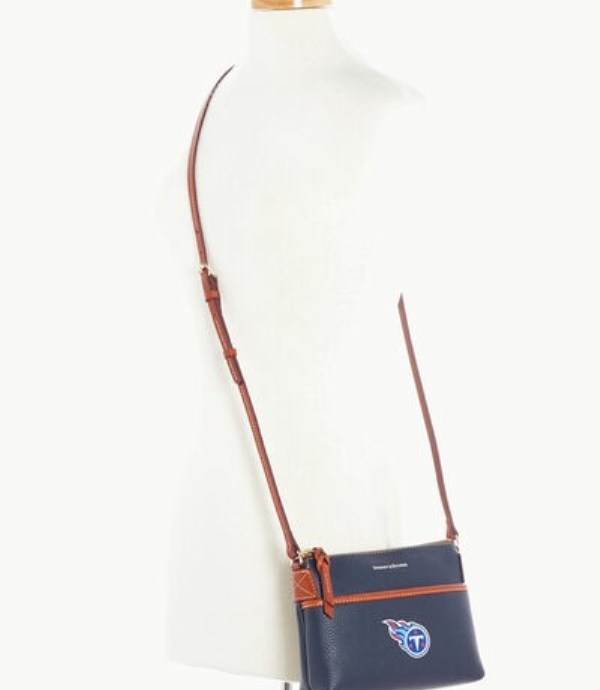 Brown Dooney And Bourke NFL Titans Ginger Women's Crossbody Bags | 50UINBJSX