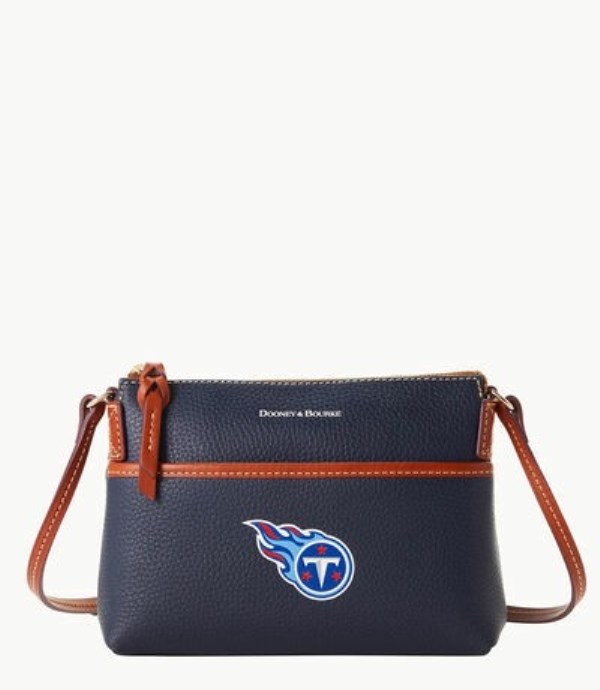 Brown Dooney And Bourke NFL Titans Ginger Women\'s Crossbody Bags | 50UINBJSX