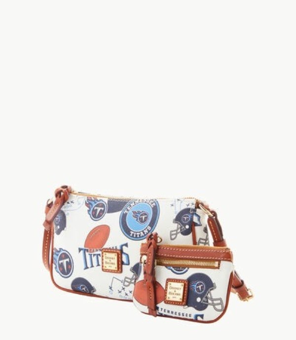 Brown Dooney And Bourke NFL Titans Lexi Women's Crossbody Bags | 51CHWLIMR