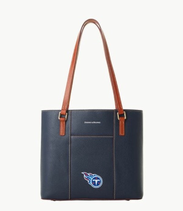 Brown Dooney And Bourke NFL Titans Small Lexington Women\'s Tote Bags | 30WKSVRFY