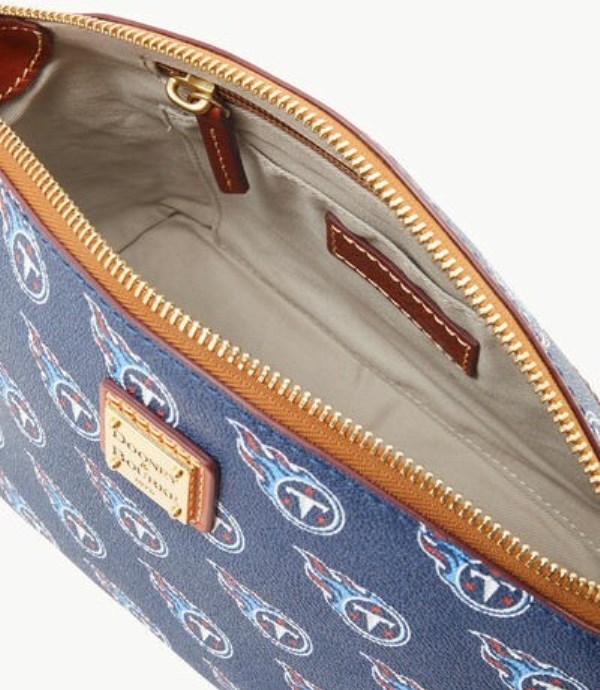 Brown Dooney And Bourke NFL Titans Suki Women's Crossbody Bags | 79CWPSGOR