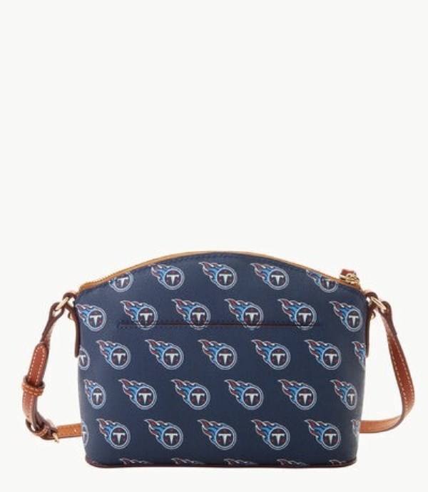 Brown Dooney And Bourke NFL Titans Suki Women's Crossbody Bags | 79CWPSGOR