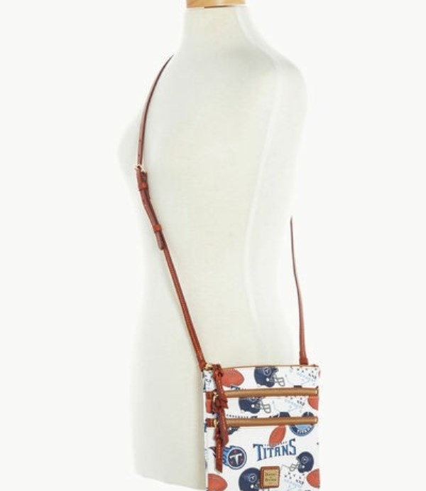 Brown Dooney And Bourke NFL Titans Women's Crossbody Bags | 05AOFEXMR