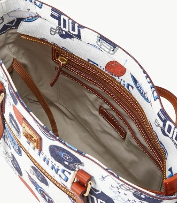 Brown Dooney And Bourke NFL Titans Women's Shopper Bag | 69TOPHZLY