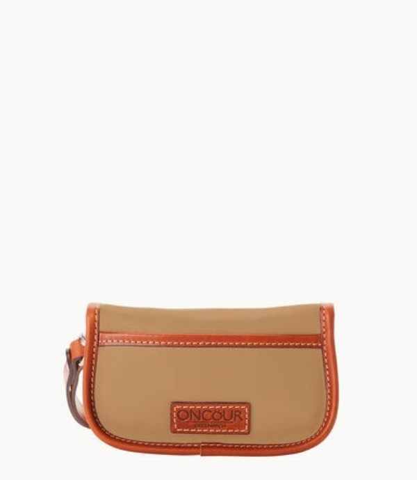 Brown Dooney And Bourke Oncour Elba Flap Women's Wristlets | 64PLUYXTC