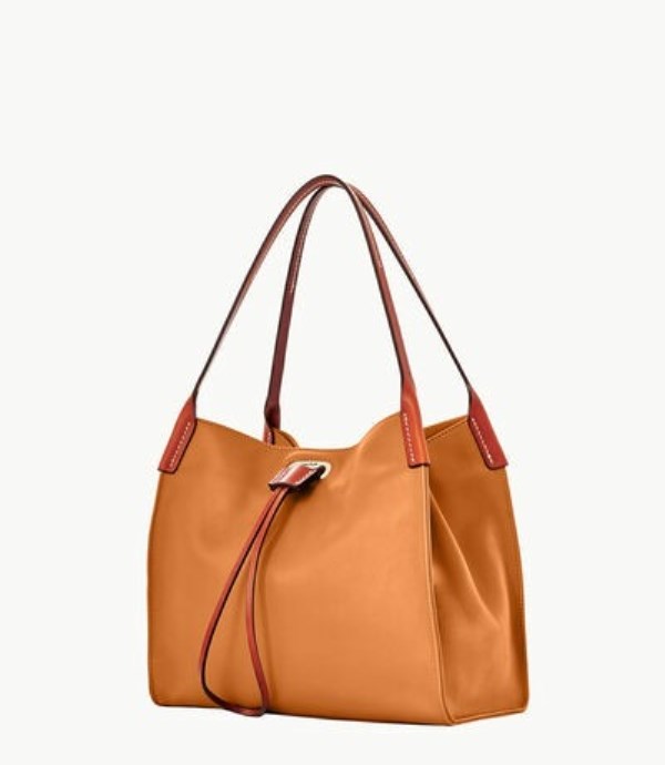 Brown Dooney And Bourke Oncour Roux Polo Small Full Up Women's Shoulder Bags | 53CMKFJSP