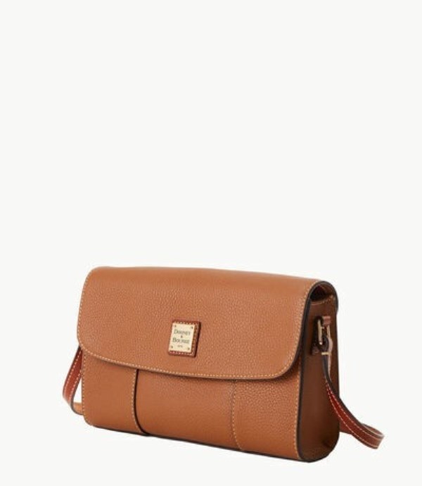 Brown Dooney And Bourke Pebble Grain Casey Women's Crossbody Bags | 85ORYAQMB