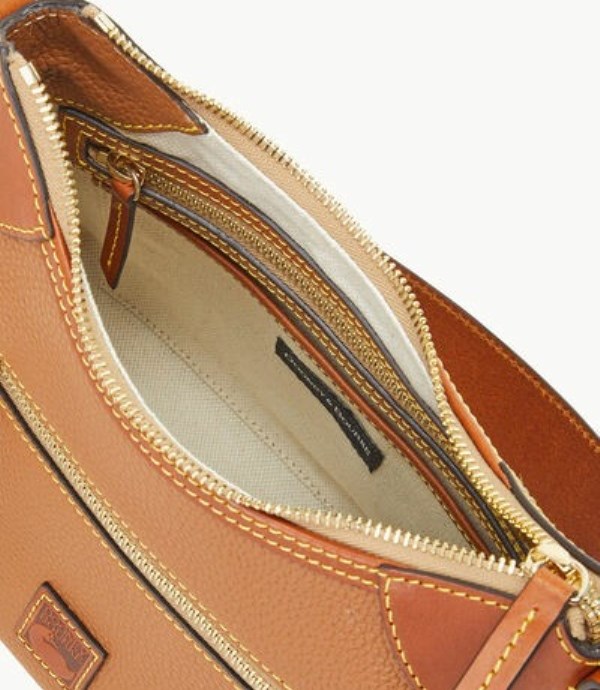 Brown Dooney And Bourke Pebble Grain Small Women's Hobo Bag | 53CYBOQHV