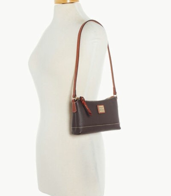 Brown Dooney And Bourke Pebble Grain Women's Crossbody Bags | 02BSHRKTL