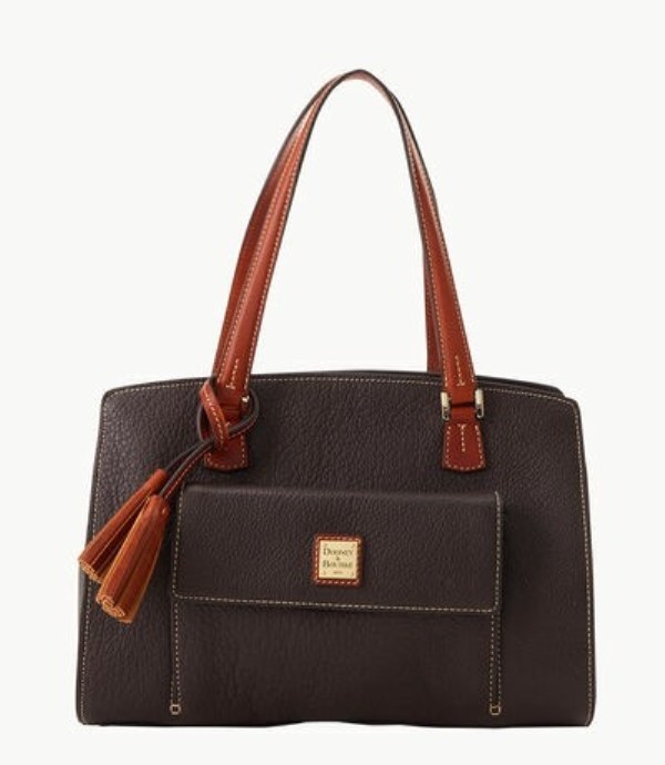 Brown Dooney And Bourke Pebble Grain Women\'s Shoulder Bags | 30WALVFJE