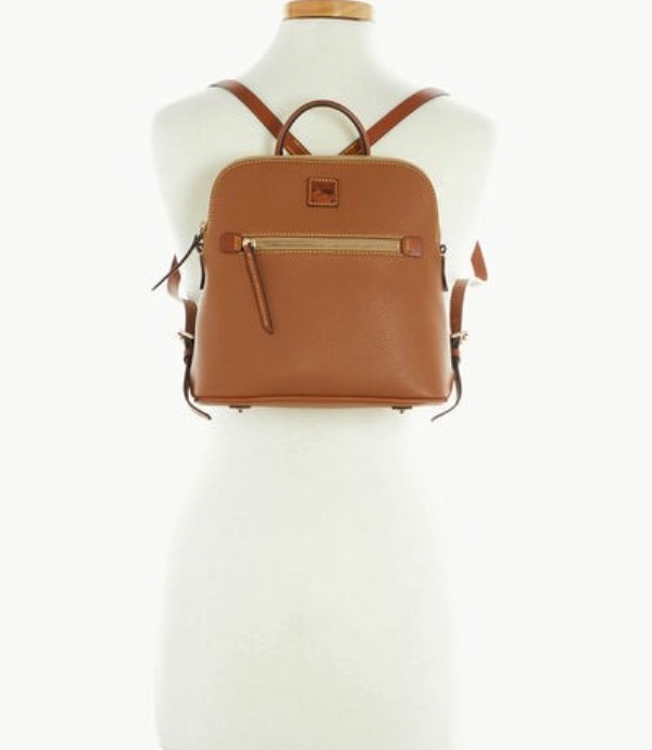 Brown Dooney And Bourke Pebble Grain Women's Backpacks | 51JVGCNLX