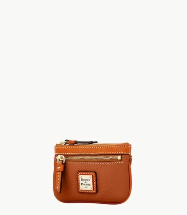 Brown Dooney And Bourke Pebble Grain Women's Wallets | 78PRNKVBW