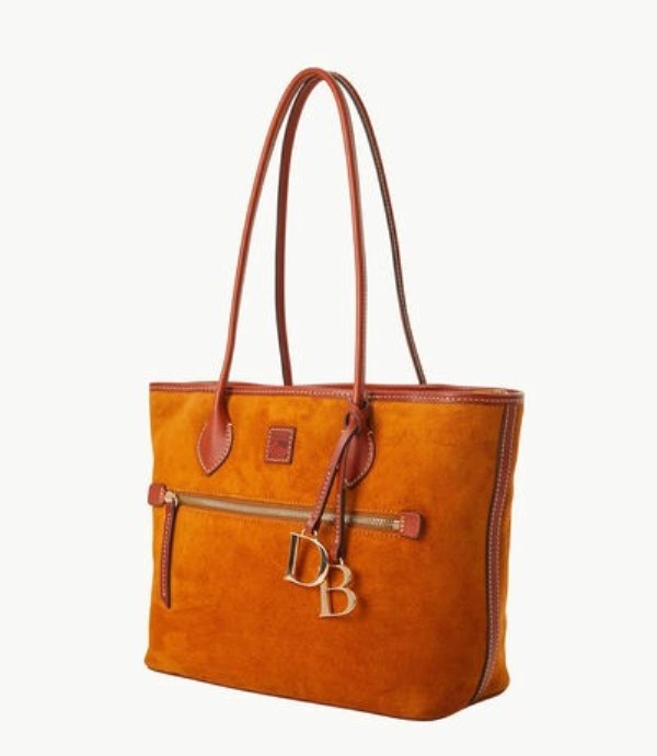 Brown Dooney And Bourke Suede Women's Tote Bags | 80IUVTDXK