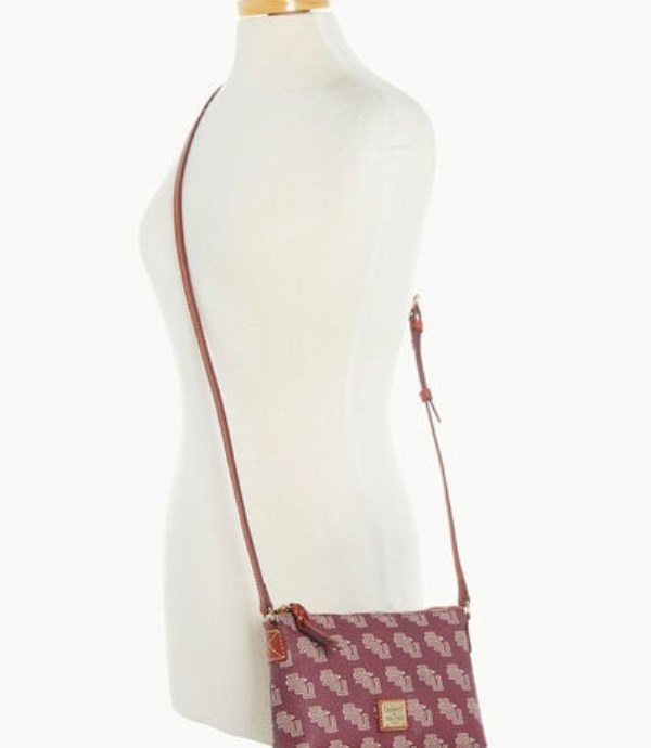 Burgundy Dooney And Bourke NCAA Florida State Women's Crossbody Bags | 03VDXLMTE