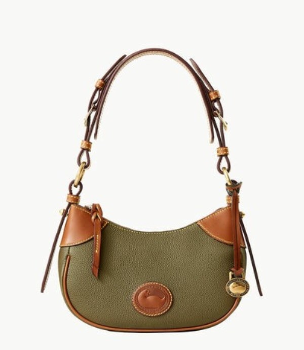 Green Dooney And Bourke All Weather Leather 3.0 Demi Women\'s Shoulder Bags | 60HPCOXQD