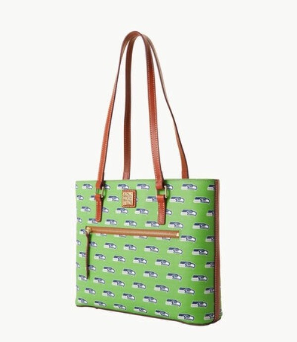 Green Dooney And Bourke NFL Seahawks Women's Shopper Bag | 16MNQRGEF