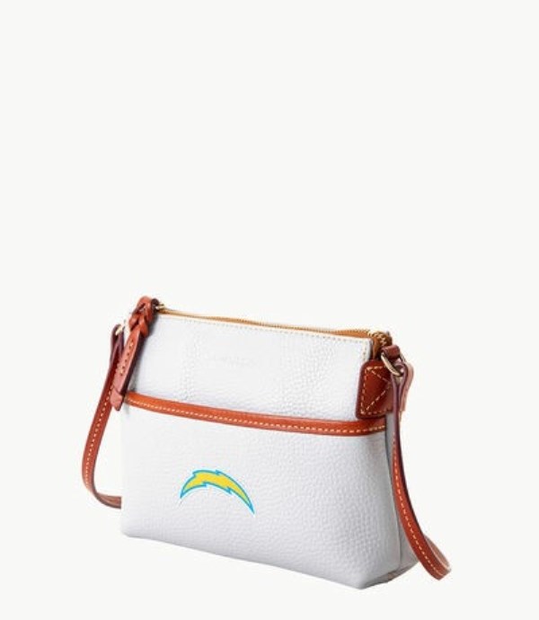 Grey Dooney And Bourke NFL Chargers Ginger Women's Crossbody Bags | 50OBXPTEA