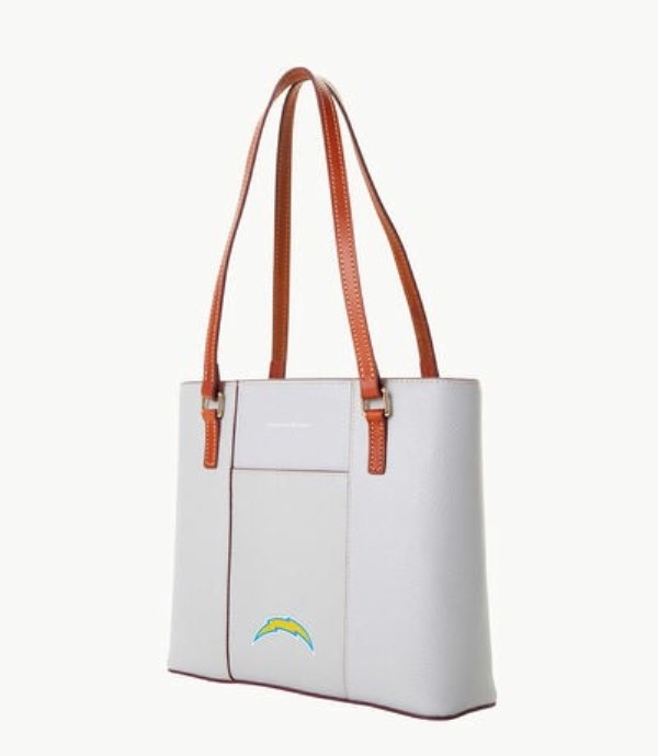 Grey Dooney And Bourke NFL Chargers Small Lexington Women's Tote Bags | 65QXJETYR