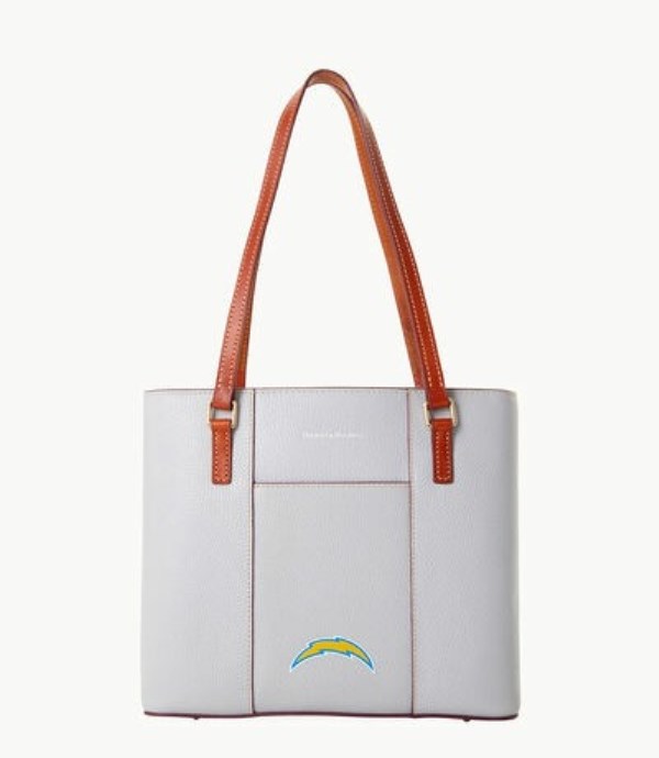 Grey Dooney And Bourke NFL Chargers Small Lexington Women\'s Tote Bags | 65QXJETYR