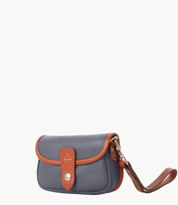 Grey Dooney And Bourke Oncour Cabriolet Flap Women's Wristlets | 28DWVSGME