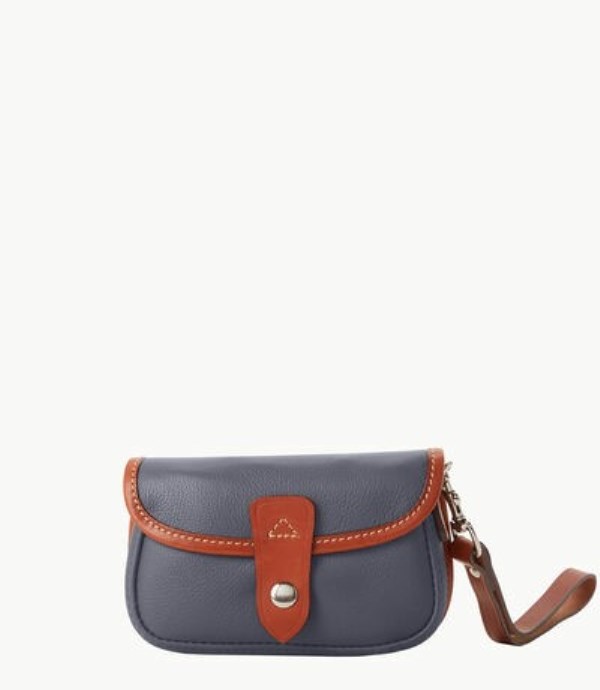 Grey Dooney And Bourke Oncour Cabriolet Flap Women\'s Wristlets | 28DWVSGME