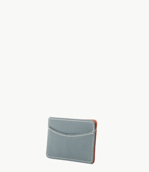 Grey Dooney And Bourke Pebble Grain Business Women's Wallets | 62AEZRUTH