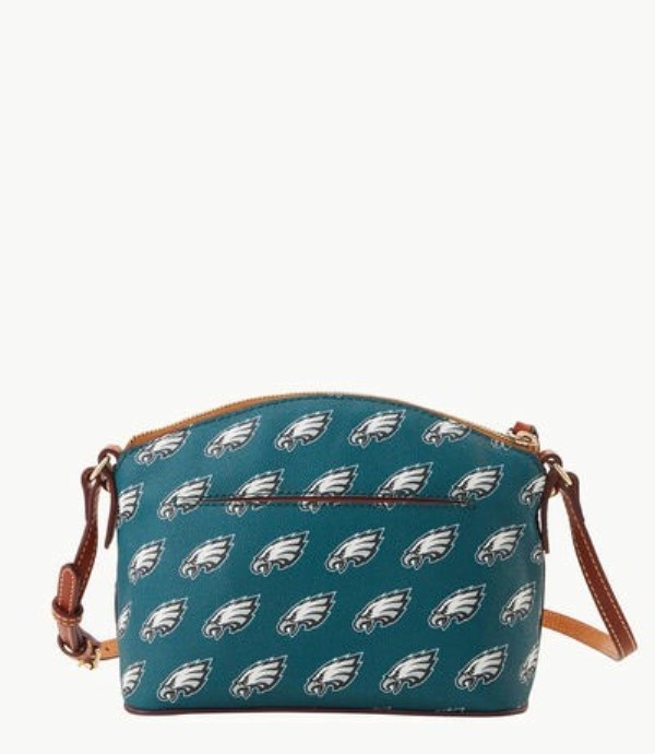 Olive Dooney And Bourke NFL Eagles Suki Women's Crossbody Bags | 17DTIWELZ