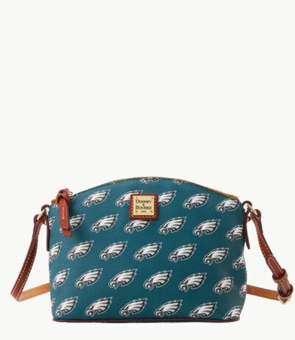 Olive Dooney And Bourke NFL Eagles Suki Women\'s Crossbody Bags | 17DTIWELZ