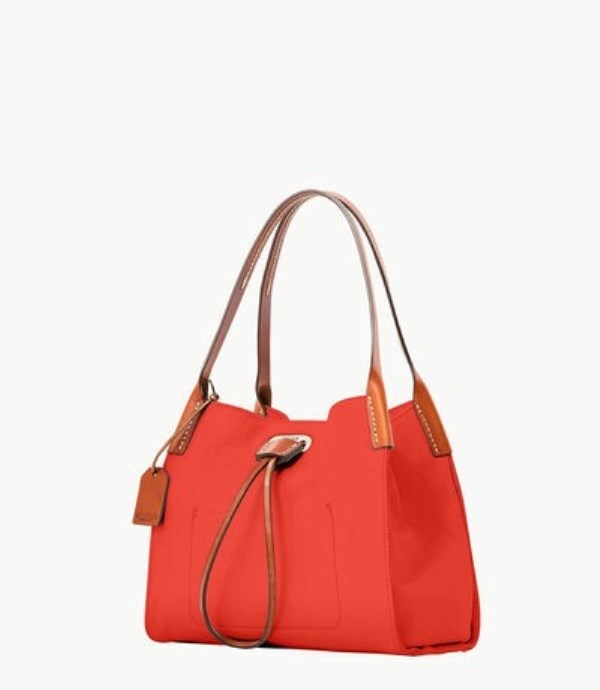 Orange Dooney And Bourke Oncour Roux Polo Mini Full Up Women's Shoulder Bags | 69QXKJINT