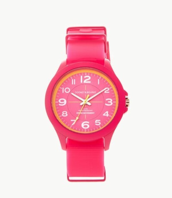 Pink Dooney And Bourke Poppy Sport Women\'s Watches | 96FLSGTWH