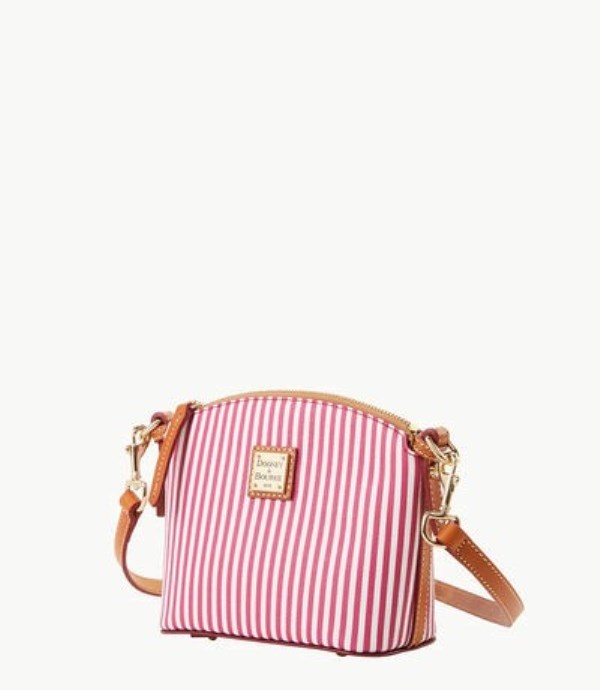 Pink Dooney And Bourke Seaview Mini Domed Women's Crossbody Bags | 01YJHWMAV