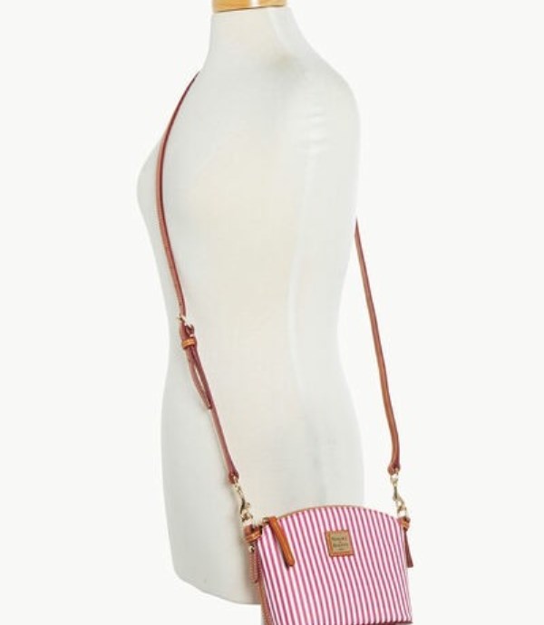 Pink Dooney And Bourke Seaview Mini Domed Women's Crossbody Bags | 01YJHWMAV