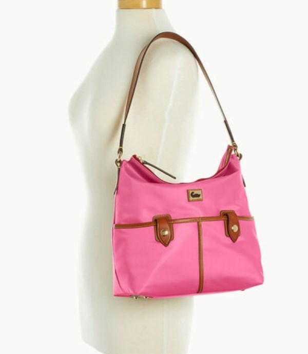 Pink Dooney And Bourke Wayfarer Women's Shoulder Bags | 69TQJFIHM