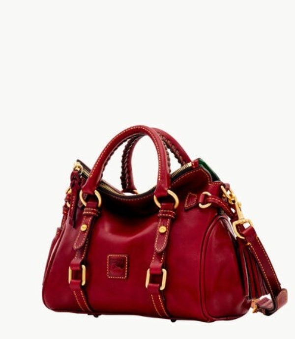 Red Dooney And Bourke Florentine Micro Women's Crossbody Bags | 26XQYLJHB