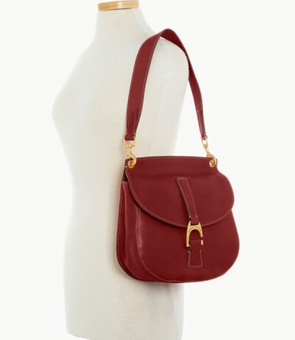 Red Dooney And Bourke Florentine North South Reese Women's Shoulder Bags | 61WRSOMIH