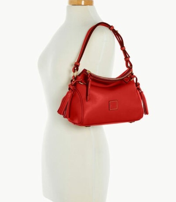 Red Dooney And Bourke Florentine Tassel Women's Shoulder Bags | 56DYNHKQV