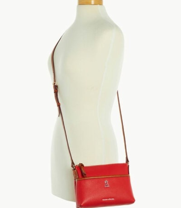 Red Dooney And Bourke MLB Angels Ginger Women's Crossbody Bags | 74UIAZLNH