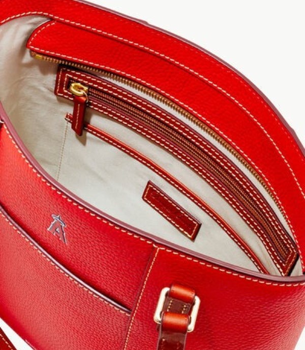 Red Dooney And Bourke MLB Angels Small Lexington Women's Tote Bags | 98BPOSCNR