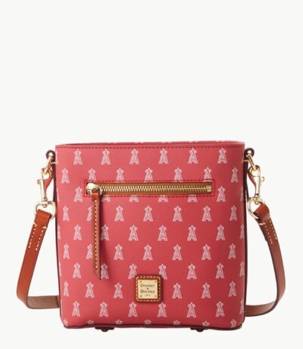 Red Dooney And Bourke MLB Angels Small Zip Women\'s Crossbody Bags | 41RBZOUSJ