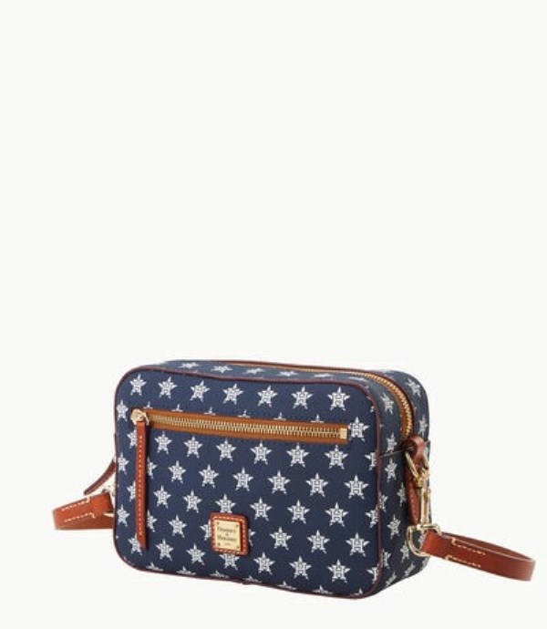 Red Dooney And Bourke MLB Astros Camera Zip Women's Crossbody Bags | 59NVGIXCZ