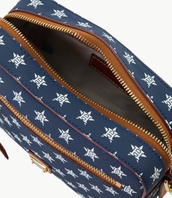 Red Dooney And Bourke MLB Astros Camera Zip Women's Crossbody Bags | 59NVGIXCZ