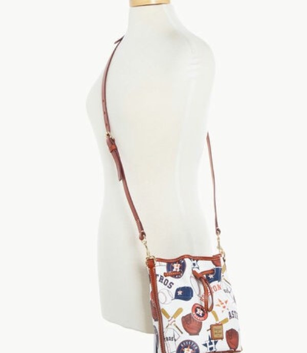 Red Dooney And Bourke MLB Astros Small Women's Crossbody Bags | 53OHUAKVP