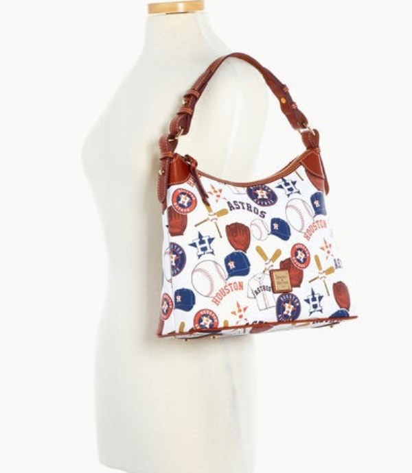 Red Dooney And Bourke MLB Astros Women's Hobo Bag | 42DITBPWS